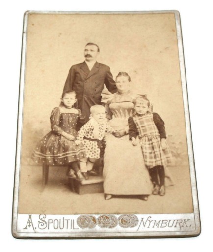 Kartonik FOTOGRAFIA A. Spoutil Nymburk
