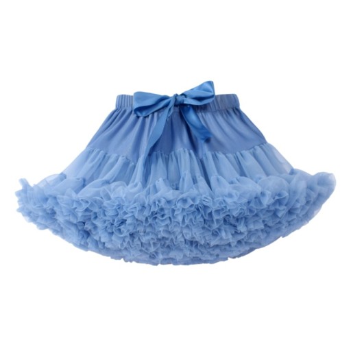 TUTU MEGA PUSZYSTA PETTISKIRT SPÓDNICZKA NIEBIESKI