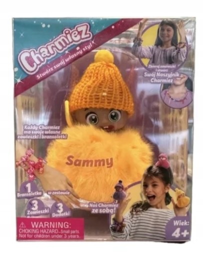 CHARMIEZ - MINI LALECZKA Z AKCESORIAMI / Sammy