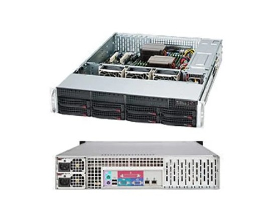 OBUDOWA SERWEROWA SUPERMICRO CSE-825TQC-R802LPB (Black 2U SC825TQC SAS3 LP