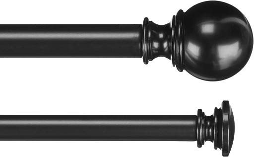 AmazonBasics 1-calowy podwójny karnisz L31E