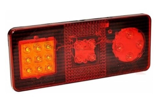 LAMPA TYLNA MTZ URSUS UA LED 12V TYŁ przyczepa 24V
