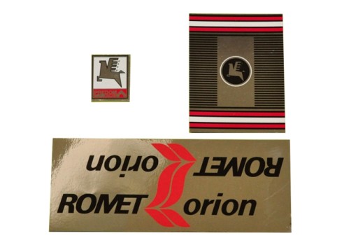 rower ROMET ORION naklejki - od duboisi