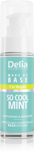 DELIA COSMETICS WEGAŃSKA NAWILŻAJĄCO-ODŚWIEŻAJĄCA BAZA POD MAKIJAŻ SO COOL