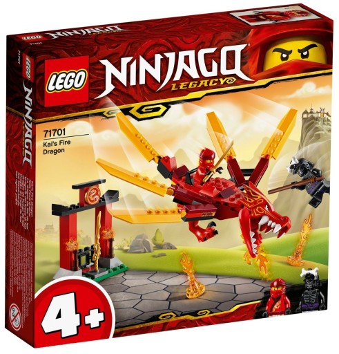 NOWE LEGO NINJAGO 71701 SMOK OGNIA KAIA