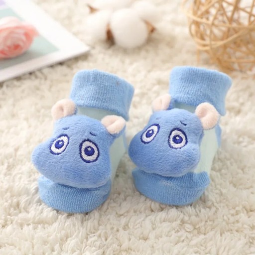 Baby socks Autumn and winter new baby cartoon non-slip toddler socks