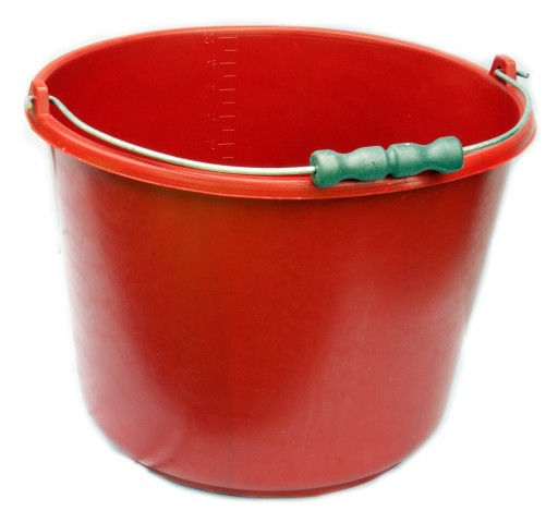 Wiadro GOSPODARCZE BUDOWLANE plastikowe 16 L