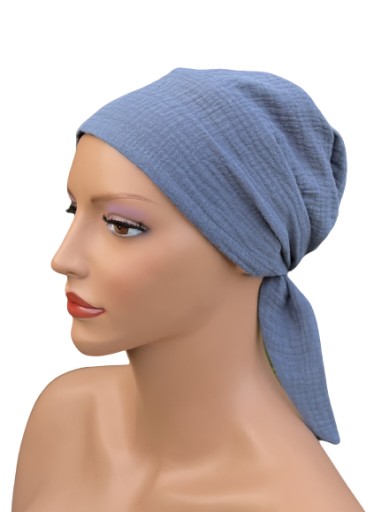 Turban Chusta po chemioterapii Aga 007 z muślinu