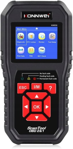 KONNWEI KW850 OBD2 automatyczny skaner diagnostyczny
