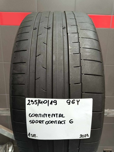 235/40R19 235/40/19 CONTINENTAL SPORTCONTACT 6