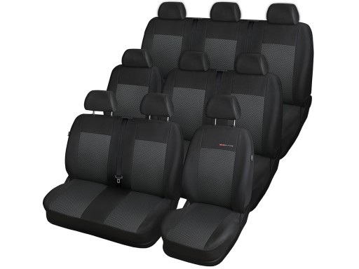 POKROWCE NA MIARĘ DO FORD RENAULT TRAFIC 3 BUS 9OS. siedzenie niedzielone