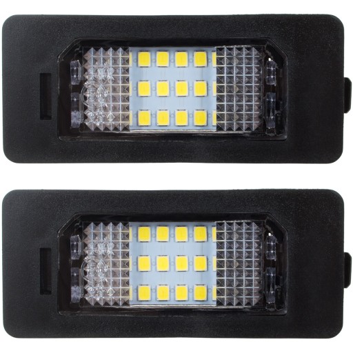 lampki tablicy rejestracyjnej LED do Audi A4 B8 A5 S5 Q5 TT
