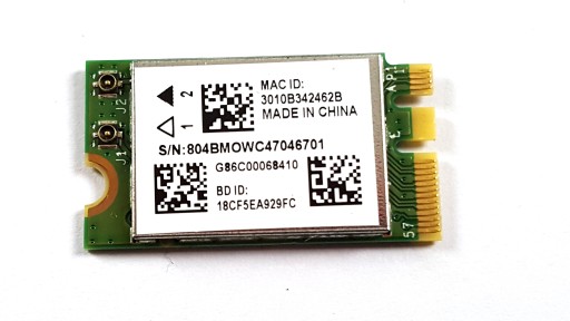 KARTA WIFI BROADCOM MODEL: BCM943142Y