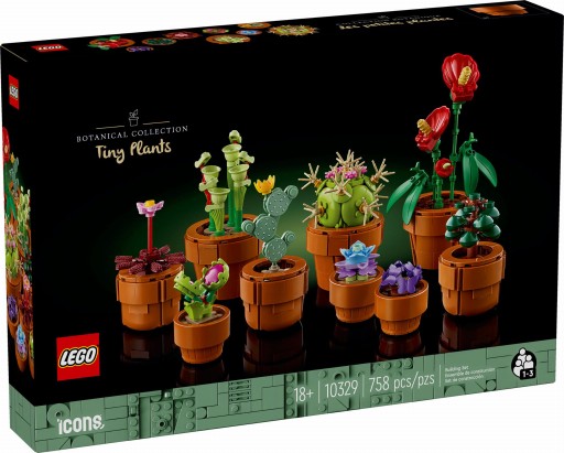 LEGO 10329 ICONS Małe roślinki