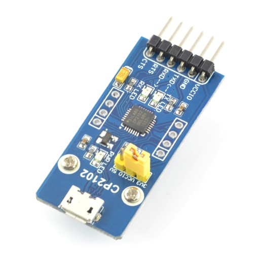 Konwerter USB-UART CP2102 microUSB Waveshare 11325