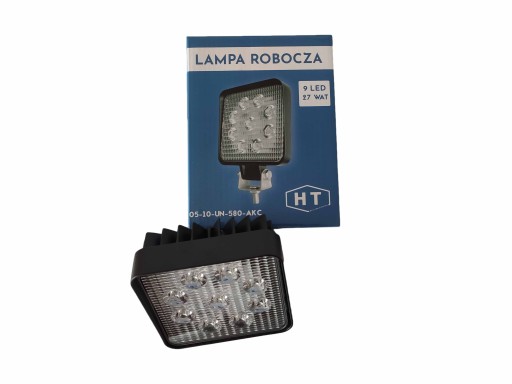 LAMPA ROBOCZA 110x110x50 9 LED x 3W 3510LM