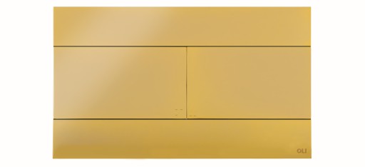Przycisk wc spłukujący OLI SLIM złoty
