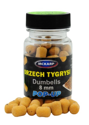 ORZECH TYGRYSI POP-UP MCKARP DUMBELLS PRZYNĘTA 8mm
