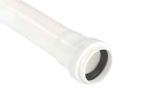 RURA KANALIZACYJNA PCV PP 32 mm BIAŁA 1 m 100 cm