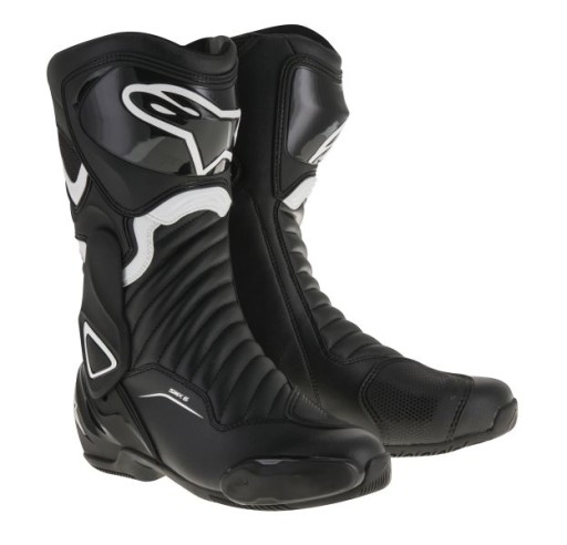 Buty długie ALPINESTARS SMX-6 V2 czarne białe 45