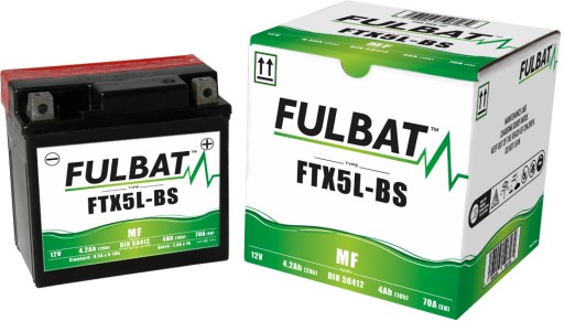 Akumulator Fulbat FTX5L-BS YTX5L-BS 12V 4.2Ah 80A