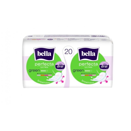 PODPASKI BELLA PERFECTA ULTRA GREEN 20 SZT