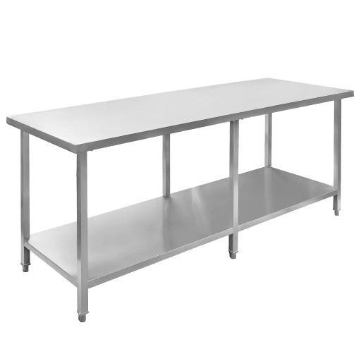 Stół GASTRONOMICZNY z PÓŁKĄ roboczy centralny 200x70 stal nierdzewna