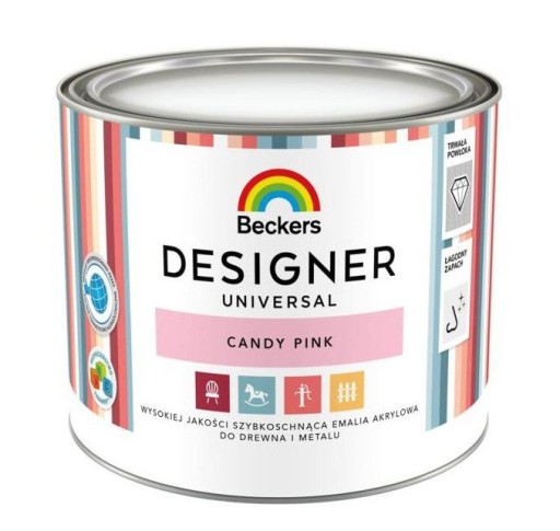 BECKERS Emalia Designer Universal CANDY PINK 0,5L