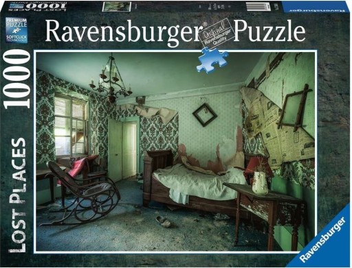 RAVENSBURGER PUZZLE 2D 1000 ELEMENTÓW: ROZPADAJĄCE SIĘ SNY 17360