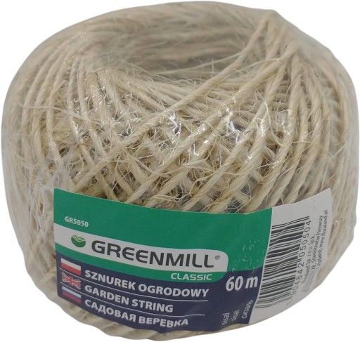 SZNUREK OGRODOWY OGRODNICZY 60 M GREENMILL