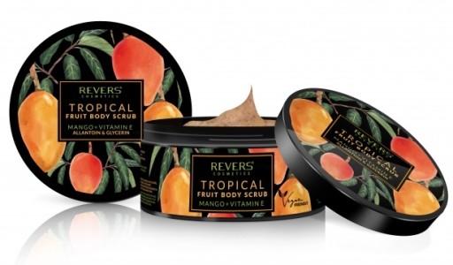 REVERS PEELING GRUBOZIARNISTY MANGO + VITAMINA E
