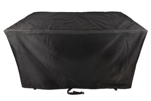 POKROWIEC NA MEBLE OGRODOWE STÓŁ 250x130x80 CZARNY