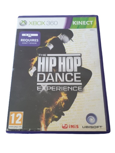 XBOX 360 HIP HOP DANCE EXPERIENCE KINECT GRA X360