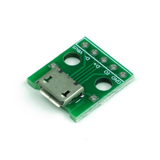 Adapter przejściówka z micro USB na DIP gniazdo