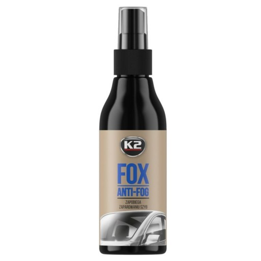 K2 FOX 150ml ANTYPARA PRZECIW PAROWANIU SZYB PŁYN