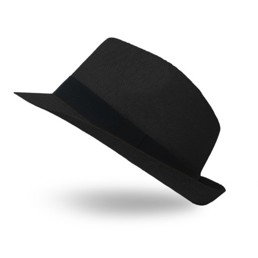 Kapelusz Trilby Słomkowy Męski Damski Lato Kolory