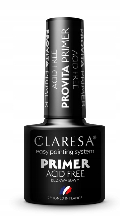 CLARESA PROVITA PRIMER ACID FREE PRIMER WITAMINOWY BEZKWASOWY 5 ml