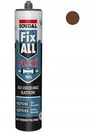 FIX ALL Flexi SOUDAL Klej-uszczelniacz hybrydowy 290ml. BRĄZOWY