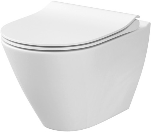 CERSANIT CITY OVAL MISKA WC WISZĄCA BEZ KOŁNIERZA