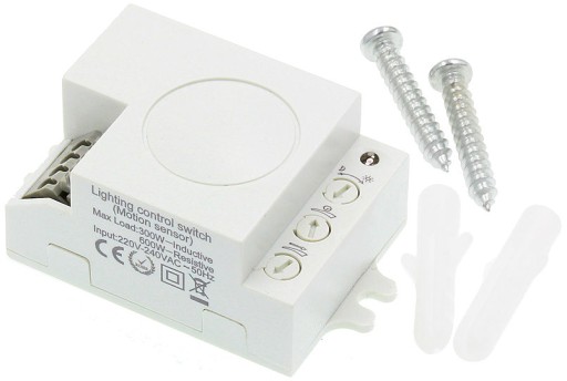 Mikrofalowy Czujnik Ruchu zmierzchu sensor LED