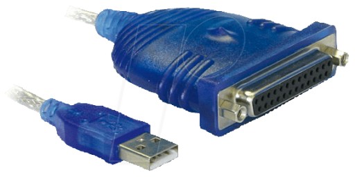 adapter USB parallel na DB-25 RS232