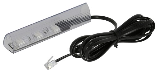 1x klips LED RGB do półek szyb klips