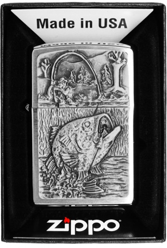 ZAPALNICZKA ZIPPO FISHING EMBLEM