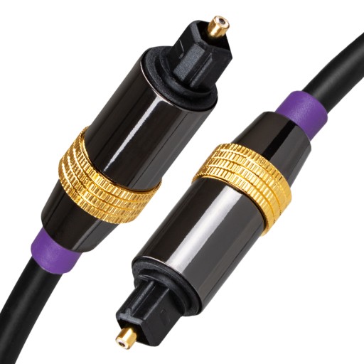 KABEL OPTYCZNY TOSLINK PRZEWÓD AUDIO CYFROWY 1,5m