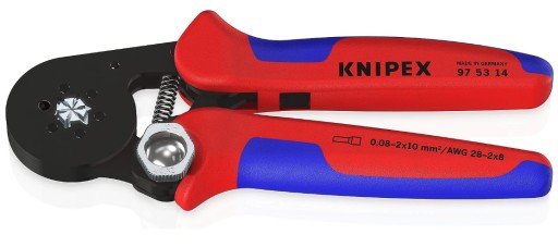 KNIPEX 97 53 14 szczypce do zagniatania końcówek