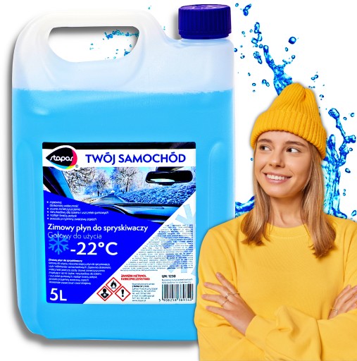 Na Zimę! PŁYN DO SPRYSKIWACZY 5L -22°C TYLKO FIRMA