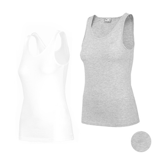 KOMPLET DAMSKI 4F BOKSERKA T-SHIRT ZESTAW 2PAK XS