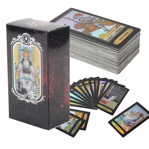 Tarot 78 kart z instrukcją - Promienny jeździec