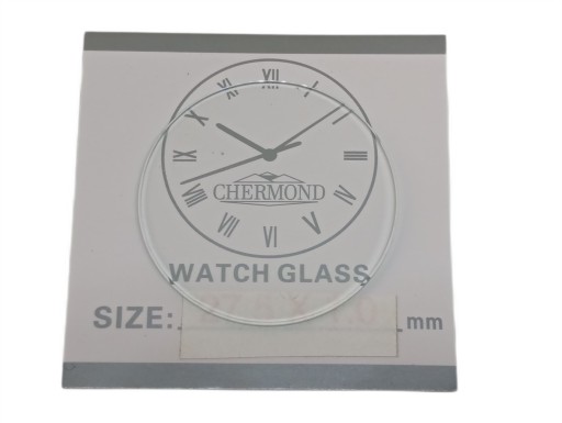 SZKŁO SZKIEŁKO DO ZEGARKA PŁASKIE GRUBOŚĆ 2 MM ŚREDNICA 36 MM