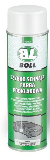 Podkład akrylowy BOLL szybko schnąca farba podkładowa spray 500 ml biały